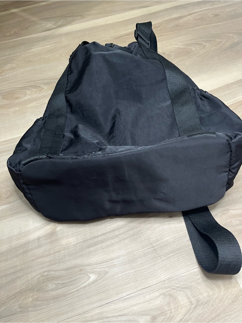 BEIS Black Drawstring Daypack Backpack - Picture 4 of 11
